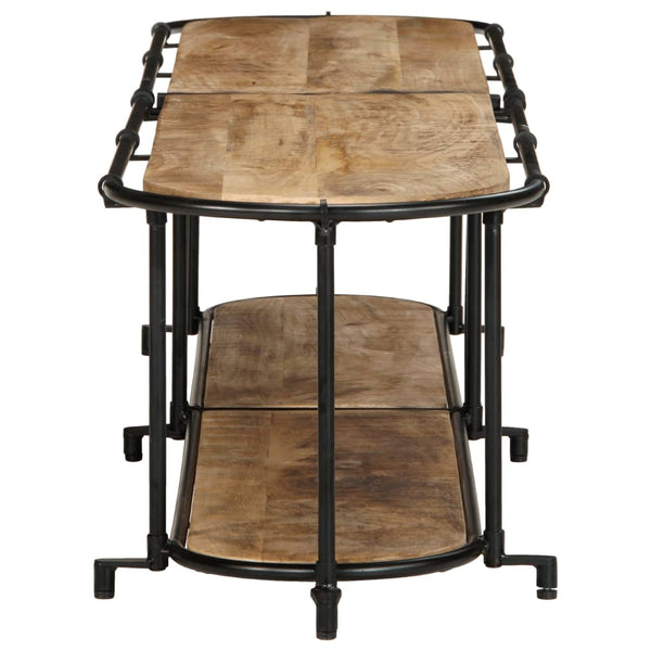 TV-Regal aus Mangoholz, 200 cm