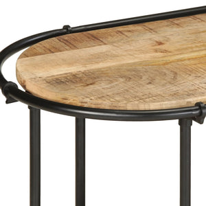 TV-Regal aus Mangoholz, 200 cm