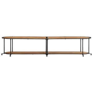 TV-Regal Akazie Massivholz 200 cm