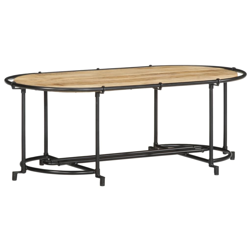 Couchtisch Raues Mangoholz 110x55 cm