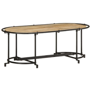 Couchtisch Raues Mangoholz 110x55 cm