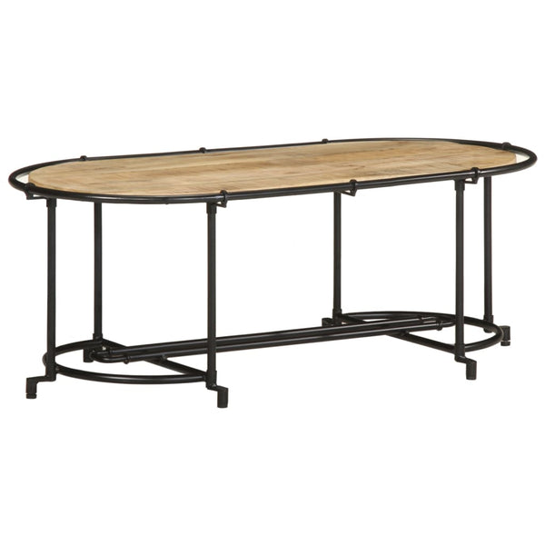 Couchtisch Raues Mangoholz 110x55 cm