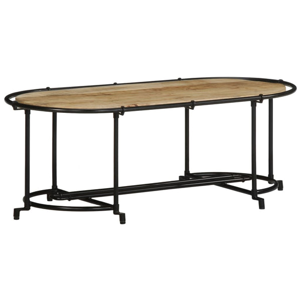 Couchtisch Raues Mangoholz 110x55 cm