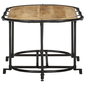 Couchtisch Raues Mangoholz 110x55 cm