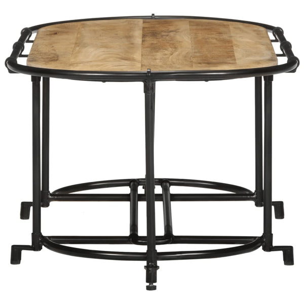Couchtisch Raues Mangoholz 110x55 cm