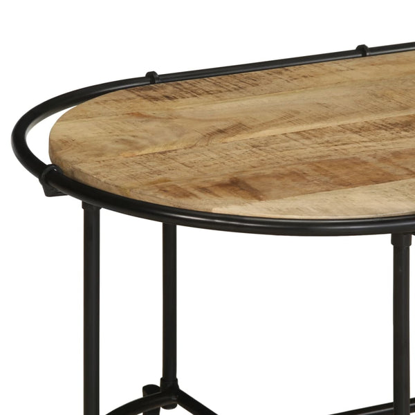 Couchtisch Raues Mangoholz 110x55 cm