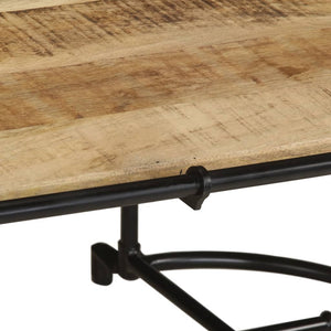 Couchtisch Raues Mangoholz 110x55 cm