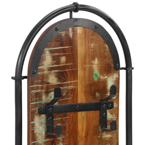 Wandgarderobe Altholz 4 Haken, 2er Set