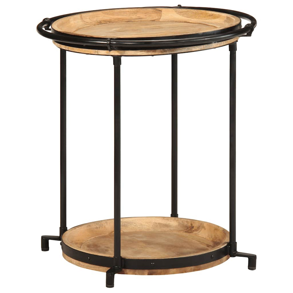 Beistelltisch Mango Massivholz Ø55x60 cm