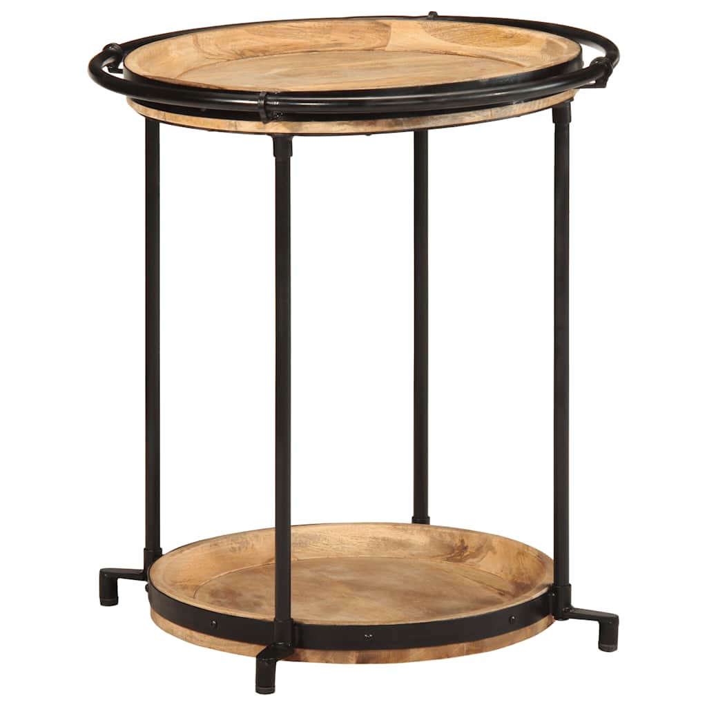 Beistelltisch Mango Massivholz Ø55x60 cm