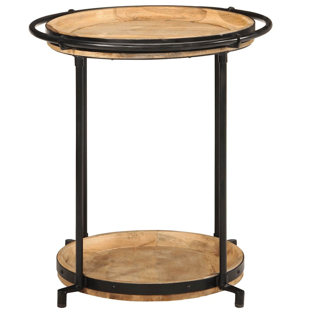 Beistelltisch Mango Massivholz Ø55x60 cm