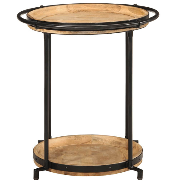 Beistelltisch Mango Massivholz Ø55x60 cm