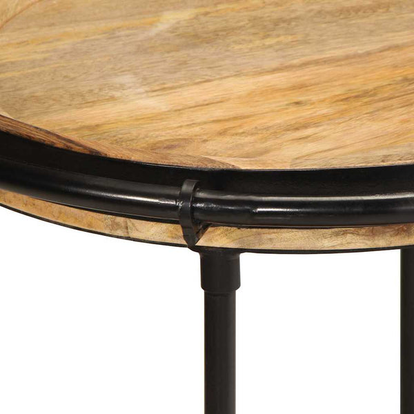 Beistelltisch Mango Massivholz Ø55x60 cm