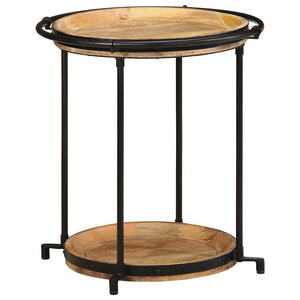 Beistelltisch Mango Massivholz Ø55x60 cm
