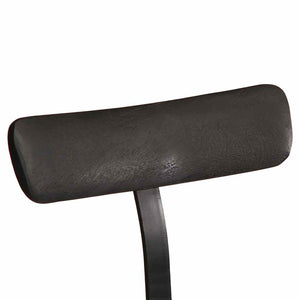 Barhocker 2er Set Schwarz Mango Massivholz