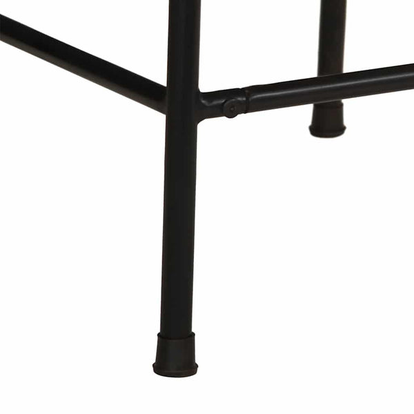 Barhocker 2er Set Mango Massivholz