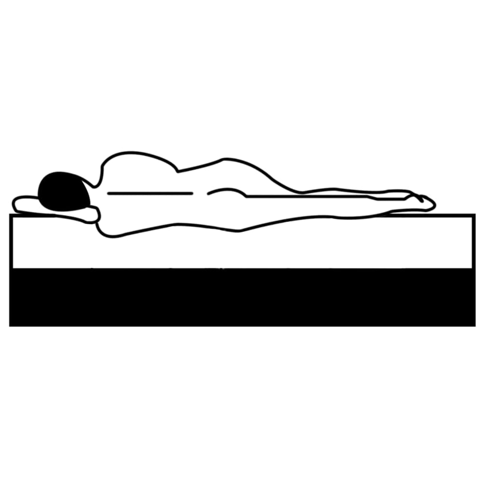 Boxspringmatratze 190x90 cm Mittelweich