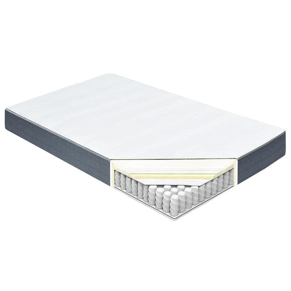 Boxspringmatratze 190x140 cm Mittelweich