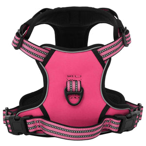 Reflektierendes Hundegeschirr Rosa M