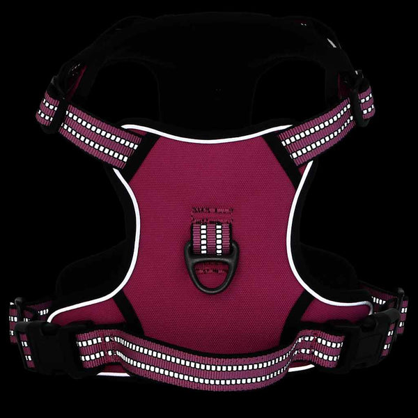 Reflektierendes Hundegeschirr Rosa M