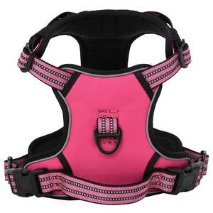 Reflektierendes Hundegeschirr Rosa L