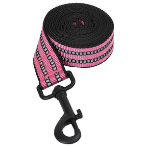 Hundegeschirr mit Leine & Halsband Rosa L