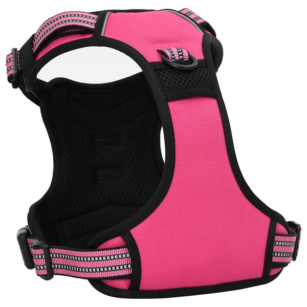 Hundegeschirr mit Leine & Halsband Rosa L