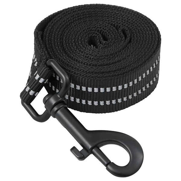 Hundegeschirr mit Leine & Halsband Schwarz XL