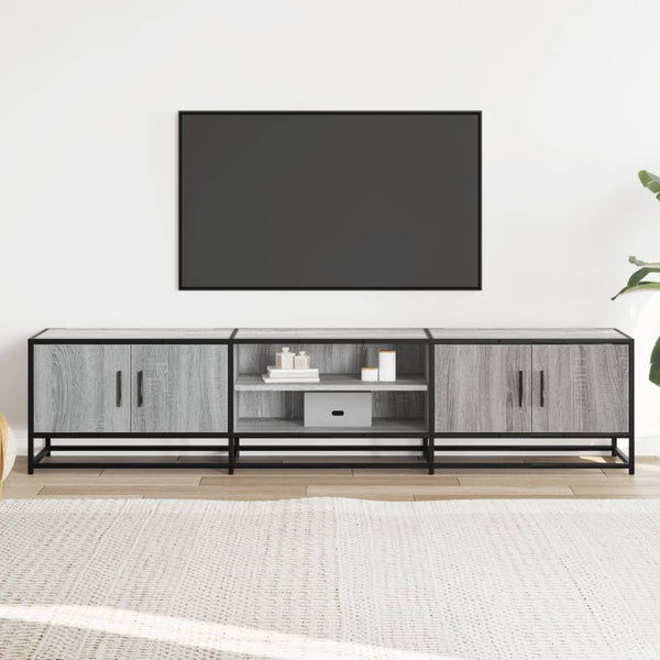 TV-Schrank Grau Sonoma 180 cm