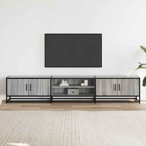TV-Schrank Grau Sonoma 210 cm