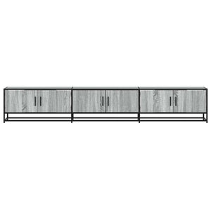 TV-Schrank Grau Sonoma 240 cm