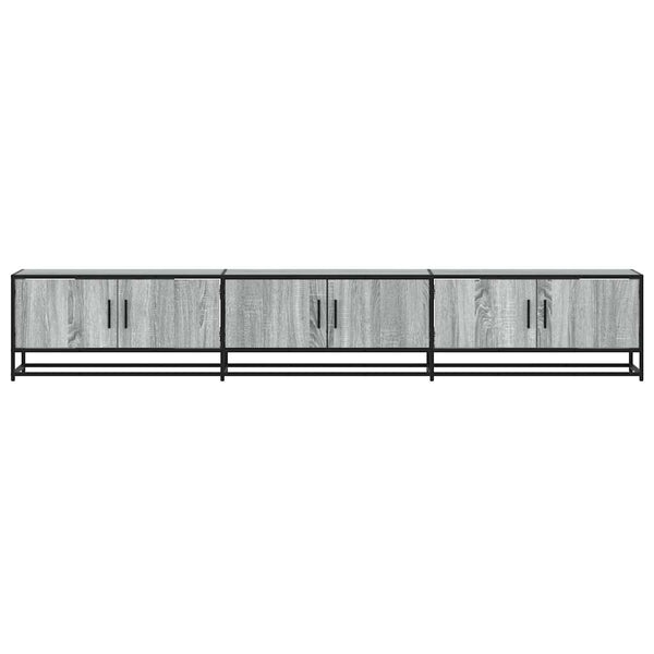 TV-Schrank Grau Sonoma 240 cm