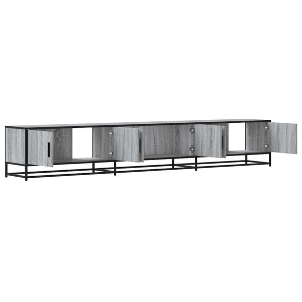 TV-Schrank Grau Sonoma 240 cm