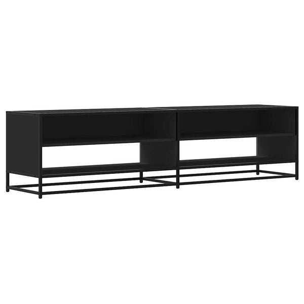 Schwarzer TV-Schrank 180,5 cm