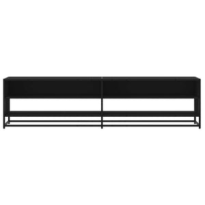 Schwarzer TV-Schrank 180,5 cm