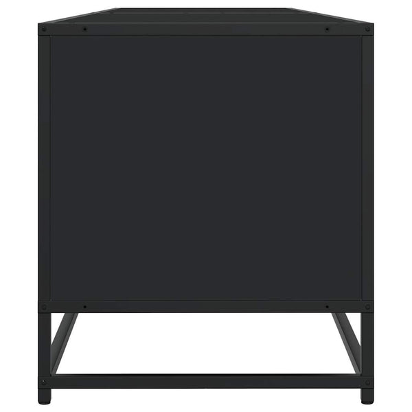 Schwarzer TV-Schrank 180,5 cm