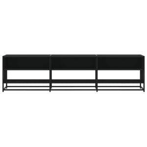 Schwarzer TV-Schrank 180 cm