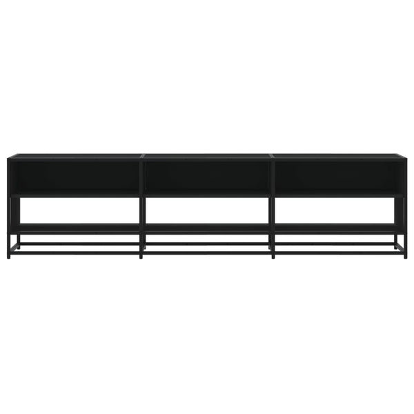 Schwarzer TV-Schrank 180 cm
