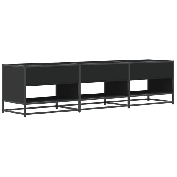 Schwarzer TV-Schrank 180 cm