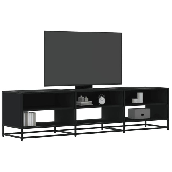Schwarzer TV-Schrank 180 cm