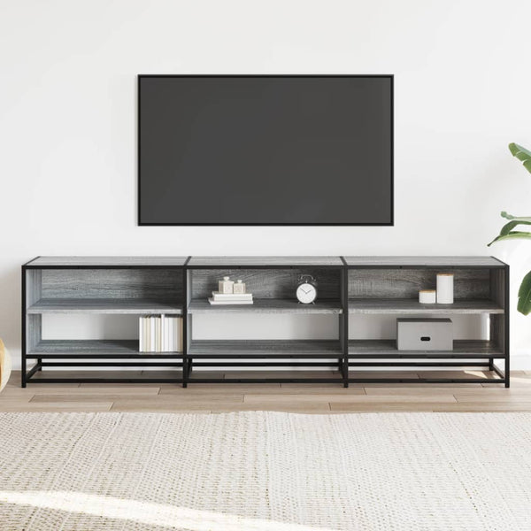 TV-Schrank Grau Sonoma 180 cm