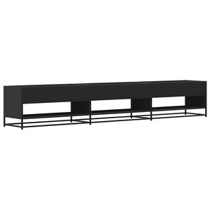 Schwarzer TV-Schrank 270 cm
