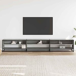 TV-Schrank Grau Sonoma 270 cm