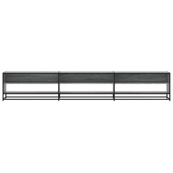 TV-Schrank Grau Sonoma 270 cm