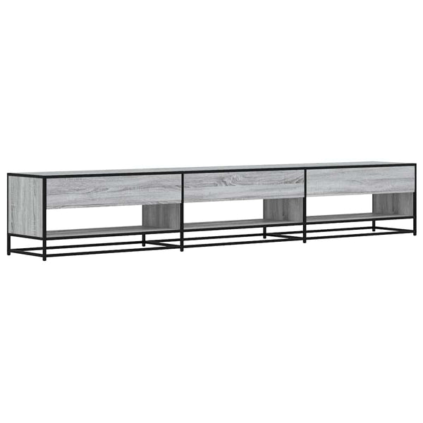 TV-Schrank Grau Sonoma 270 cm