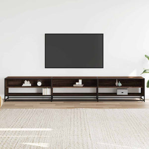 TV-Schrank Braun Eichen-Optik 270 cm