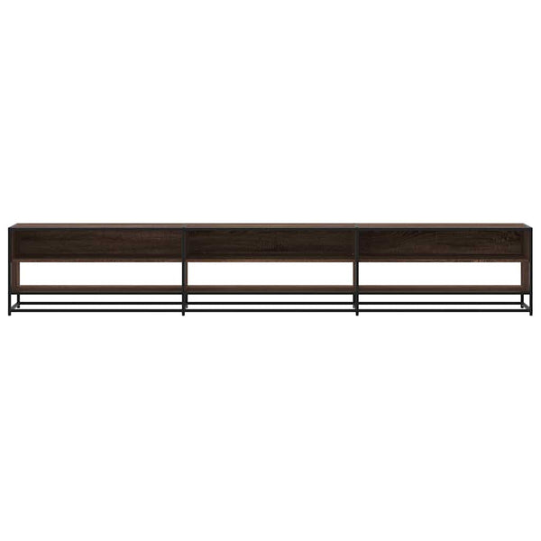 TV-Schrank Braun Eichen-Optik 270 cm