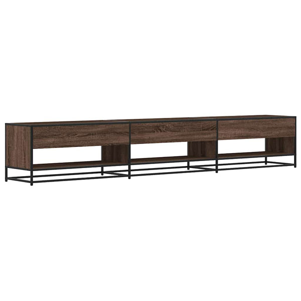 TV-Schrank Braun Eichen-Optik 270 cm