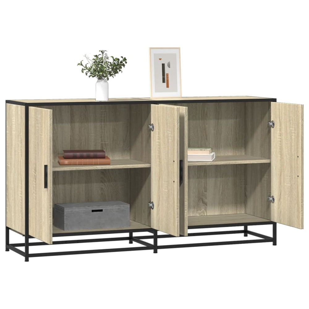 Sideboard Sonoma Eiche 134 cm