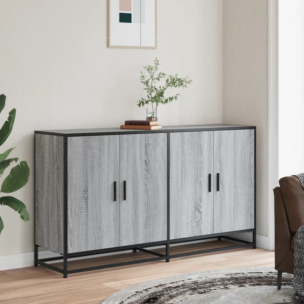 Sideboard Grau Sonoma 134 cm
